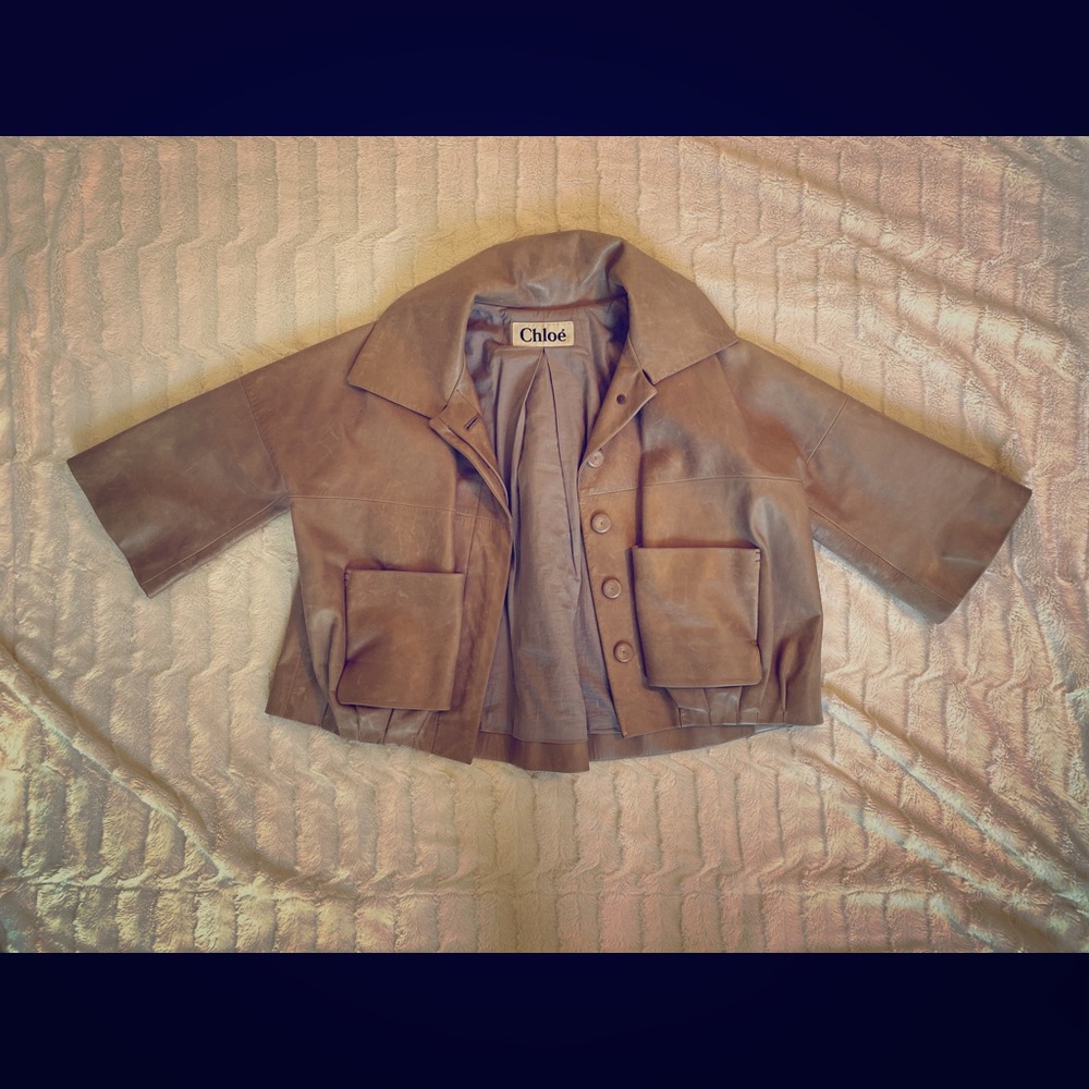 CHLOE LEATHER JACKET